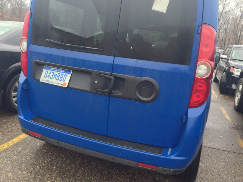 Illustration for article titled Mystery Car Spotted in a Parking Lot In Michigan